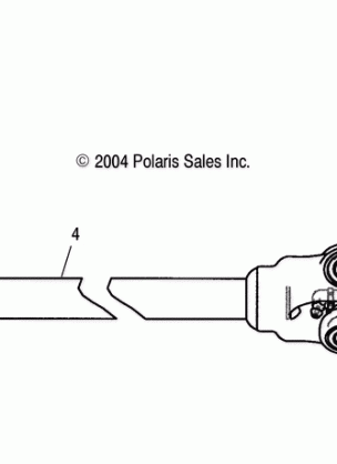 PROP SHAFT FRONT - R05RD68AA / AB (4998269826B10)