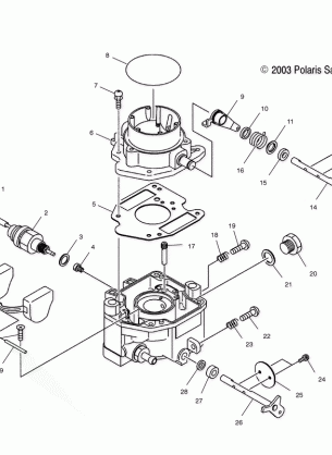 CARBURETOR - A04RB63AA (4989328932D02)