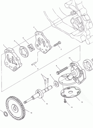 OIL PUMP - A99RF50AA (4946494649E004)