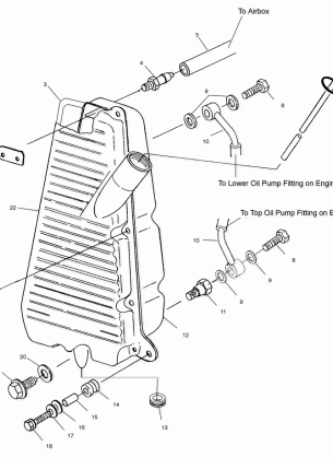 OIL TANK - A99RF50AA (4946494649A013)