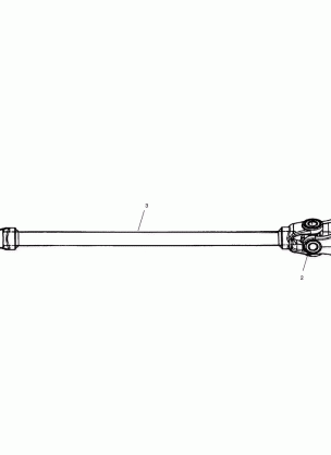 PROP SHAFT - A99RF50AA (4946494649B008)