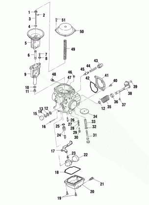 CARBURETOR - A99RF50AA (4946494649D013)