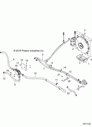 BODY HVAC ROUTINGS - R17RVU99AV (701118)