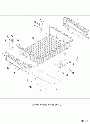 BODY CARGO BOX - R17RVM99AM / BM (701901)