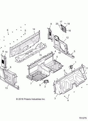 BODY FLOOR REAR - R17RV_99 ALL OPTIONS (701275)