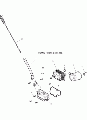 ENGINE DIPSTICK AND OIL FILTER - R17RV_99 ALL OPTIONS (49RGRDIPSTICK14RZR1000)