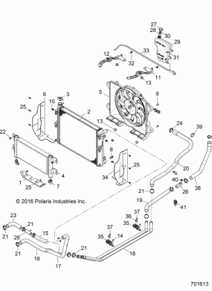 ENGINE COOLING SYSTEM - R17B1PD1AA / 2P (701613)