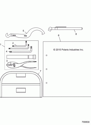 REFERENCE OWNERS MANUAL AND TOOL KIT - R17RGE99A7 / A9 / AW / AM / AK / AS / AG (700831)