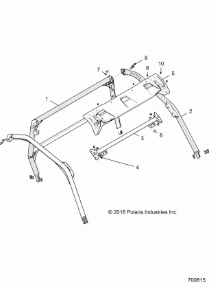 CHASSIS CAB FRAME - R17RGE99A7 / A9 / AW / AM / AK / AS / AG (700815)