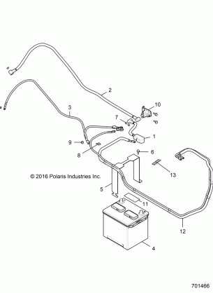 ELECTRICAL BATTERY - R17RGE99NM / NW (700820)