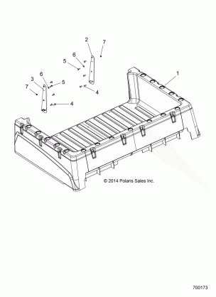 BODY BOX ASM. - R17RMH57A4 (700173)