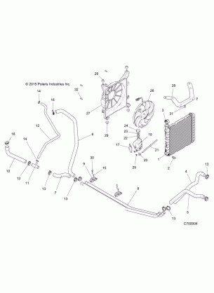 ENGINE COOLING SYSTEM - R17RMA57A1 / A9 / E57AK (C700004)