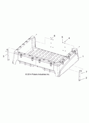 BODY BOX ASM. - R17RMAE4G8 / G9 / N8 / MAE4H8 (49RGRBOX15EV)