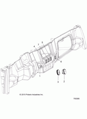 ELECTRICAL DASH INSTRUMENTS and CONTROLS - R17RMAL4G9 (700695)