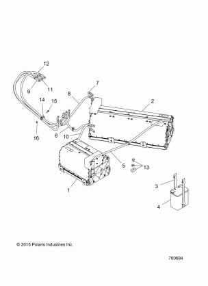 ELECTRICAL BATTERY - R17RMAL4G9 (700694)