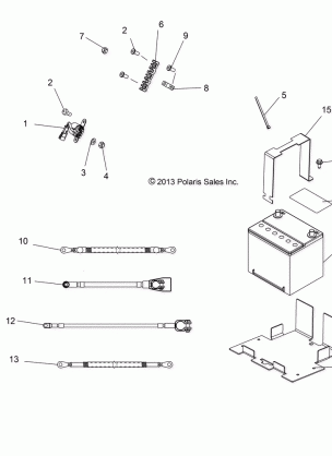 ELECTRICAL BATTERY - R17RAA76NA (49RGRBATTERY156X6)