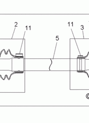 DRIVE TRAIN FRONT DRIVE SHAFT - R17RAA76NA (49RGRSHAFTDRV11800CREW)