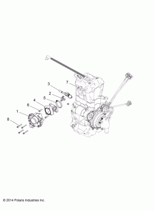 ENGINE THROTTLE BODY and FUEL RAIL - R17RNA57A1 / A9 / EAM / NM (49RGRTHROTTLEBODY15570MC)