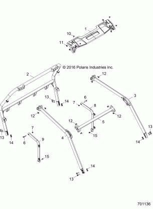CHASSIS CAB FRAME - Z17VBS87C2 / CB / E87F2 (701136)