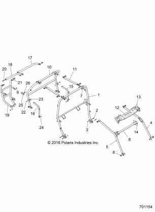 CHASSIS CAB FRAME - Z17VCE87AB / AK / AM (700899)