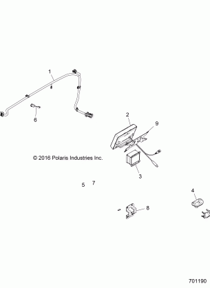 ELECTRICAL OPTIONS - Z17VDK99AK (701190)