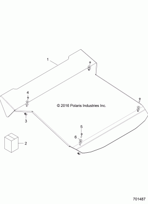 OPTIONS ROOF - Z17VDE92NG (701487)