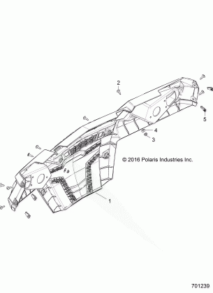 BODY REAR BUMPER - Z17VHA57FJ (701239)