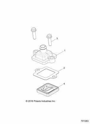 ENGINE BREATHER - Z17VJE57AR (701263)