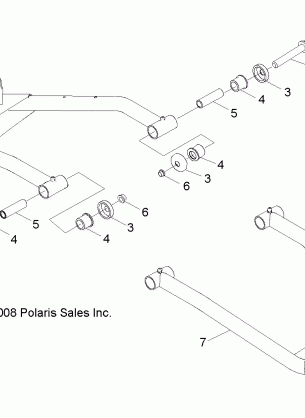 SUSPENSION CONTROL ARM FRONT - Z17YAV17A2 / A5 / N2 / N5 (49RGRAARM09RZR170)