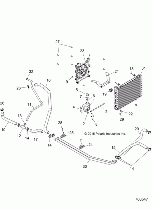 ENGINE COOLING SYSTEM - R18RMA57F1 / S57C1 / F1 / CV / T57C1 (700547)