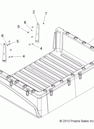 BODY BOX ASM. - R18RMA57F1 / S57C1 / F1 / CV / T57C1 (49RGRBOX14570)