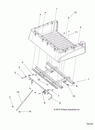 BODY BOX MOUNTING - R18RMAE4G8 / G9 (700749)