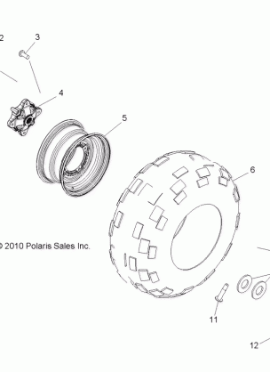 WHEELS REAR - R18RMAE4G8 / G9 (49RGRWHEELRR11EV)