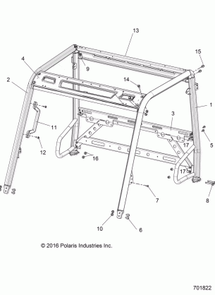 CHASSIS CAB FRAME - R18RMAE4N8 (701822)