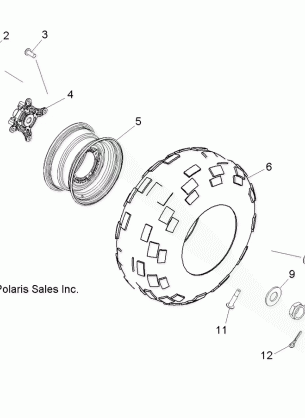 WHEELS FRONT - R18RMAE4N8 (49RGRWHEELFRT11EV)