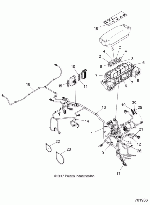 ELECTRICAL WIRE HARNESSES - R18RMAL4G9 (701936)