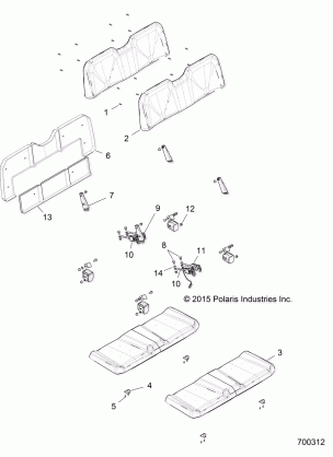 BODY SEAT - R18RNE57NV (700312)