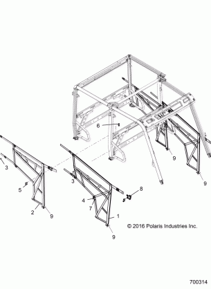 BODY SIDE NETS - R18RNE57NV (700314)