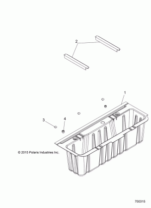 BODY UNDER SEAT STORAGE BOX - R18RNE57NV (700315)