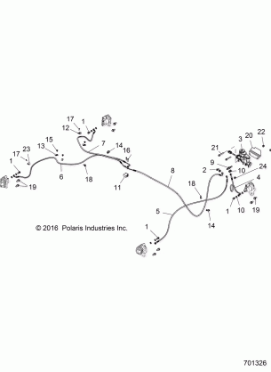 BRAKES BRAKE LINES and MASTER CYLINDER - R18RNE57NV (701326)