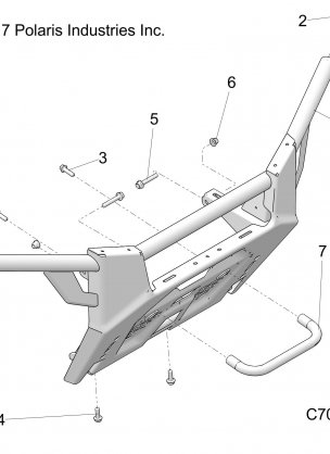 ACCESSORY FRONT BUMPER - R18RRU99AS (C700063)