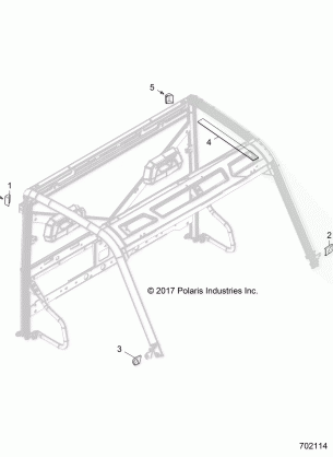 CHASSIS EDGE COVERS - R18RTSD1C1 (702114)