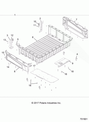 BODY BOX ASM. - R18RV_99 ALL OPTIONS (701901)