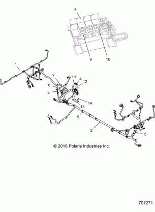 ELECTRICAL HARNESS - R18RV_99 ALL OPTIONS (701271)