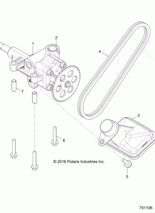 ENGINE OIL PUMP - R18RV_99 ALL OPTIONS (701106)