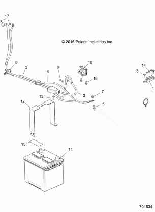 ELECTRICAL BATTERY - R18RVE99NX (701634)