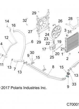 ENGINE COOLING SYSTEM - R18RMA57B1 / B9 / L1 / E57BV / N4 (C700013)