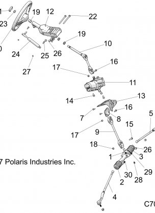 STEERING STEERING ASM. - R18RRE99A9 / AX / AM / AS / A1 / B9 / BX / BM / BS (C700036)