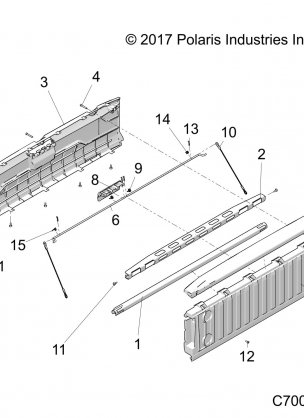 BODY BOX TAILGATE - R18RRE99A9 / AX / AM / AS / A1 / B9 / BX / BM / BS (C700065)