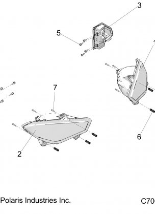 ELECTRICAL HEADLIGHTS AND TAILLIGHTS - R18RRE99A9 / AX / AM / AS / A1 / B9 / BX / BM / BS (C700074)